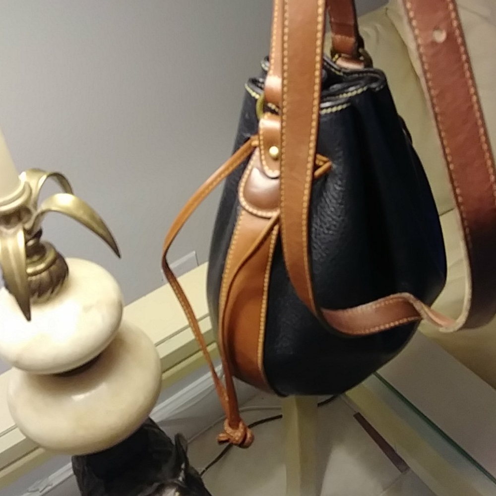 RARE VINTAGE COACH SHERIDAN MARIETTA DRAWSTRING BAG - Picture 15 of 17